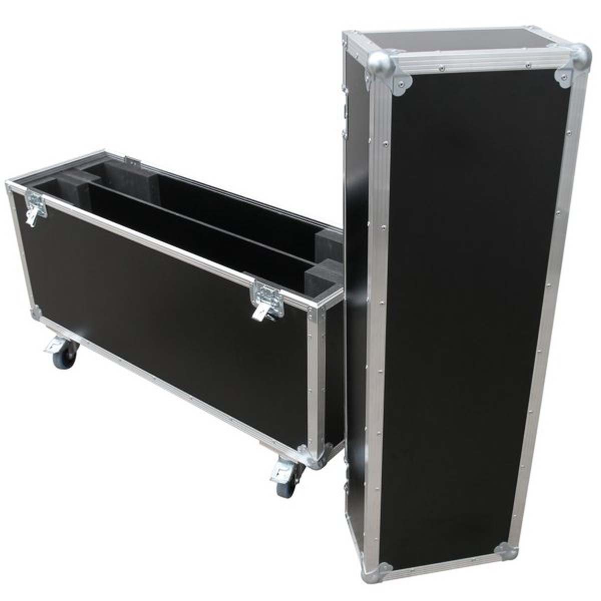 Flightcase für zwei 42'' Displays Economy
