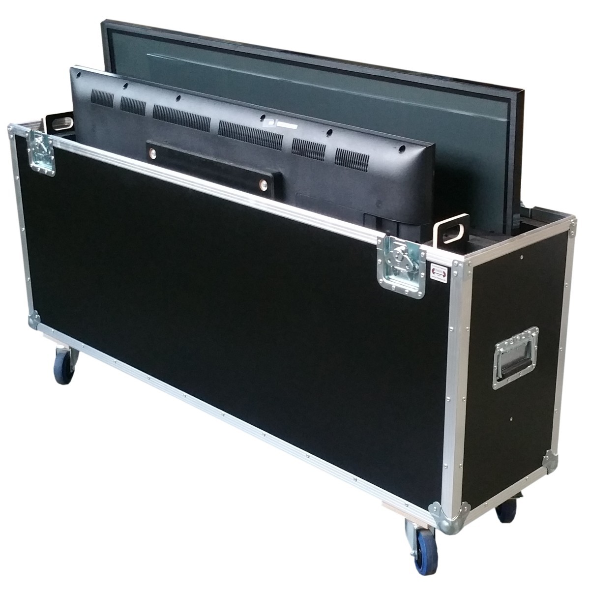 Flightcase für zwei ca. 55-65'' Displays Variabel